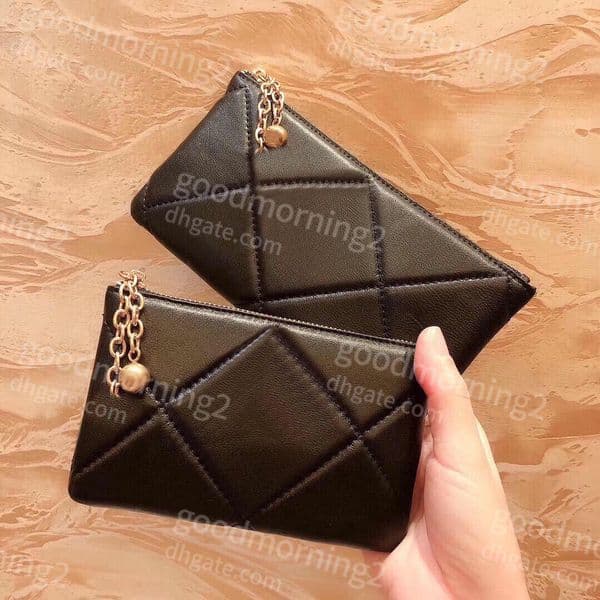 Designer Keychain Wallet Key Chain Hang Bag Charm Keyring Keychains hang Leather Designers Women Men Coin Purse Alloy Pendant Key Ring with brand box