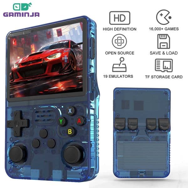R36S Open Source K36 Handheld Game Console 35Inch SCREEn Built in 16000 Games supports online doubles For Z250928