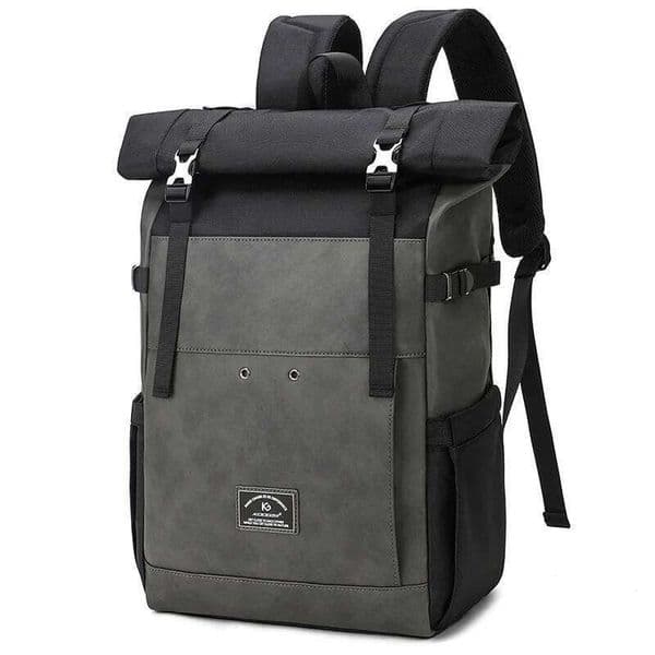 Rolltop Waterproof Rucksack Travel Bag Laptop Backpack Men Back Pack Lage Shoulder Bags Roll Cover Men Mochila Bagpack