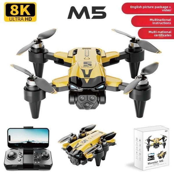 Camera Drone New M 50% Off Foldable Professional Drone HD Aerial Photography Long Battery Life Toy Remote Control Airplane Quadcopter