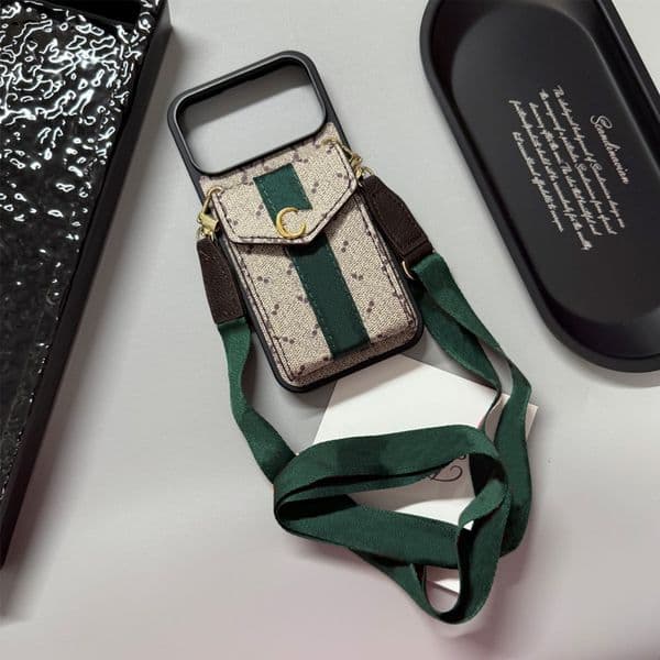 Phone Case Designer iPhone Case for iPhone 17 Pro Max 16 Pro Max 13 12 14 Plus 15 Plus 11 Case Card Slot Card Holder Wallet Case Cover Straps Lanyard Card Pocket