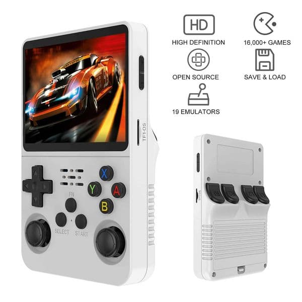R36S Portable Handheld Game Console 35Inch 640x480 Screen Built in 64GB Memory Classic Games And Simulator Games Z250928