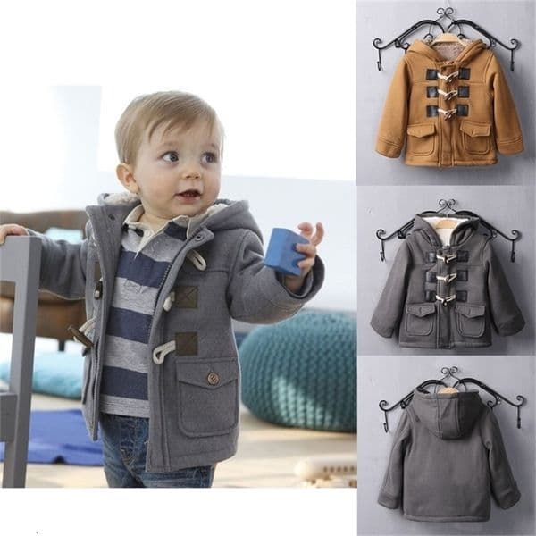 Benemaker Baby Winter Jacket For Girl Boy Fleece Windbreaker Children Clothing Thick Wool Coat Tollder Kid Clothes Outwear JH090 201216