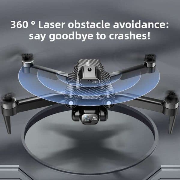 Camera Drone A13 Brushless Drone HD Aerial Photography Optical Flow Folding Quadcopter Boy Remote Control Aircraft Toy