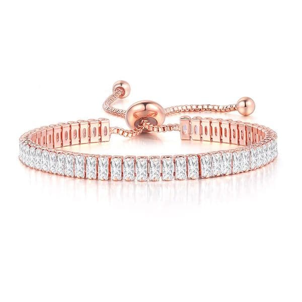 ZHOUYANG Kpop Womens Tennis Bracelet 255 mm Multicolor Zircon Bracelets For Women Wholesale Adjustable Jewelry DZH009 250928