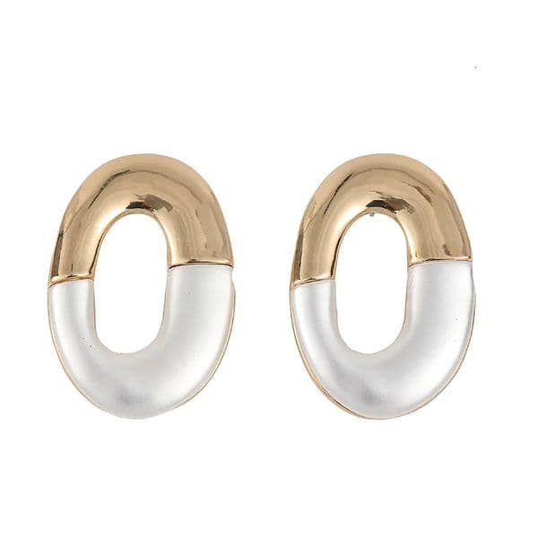 Metal Hollow out Earrings CrossBorder Simple Ele Faion Jewelry Ear Jewelry Lightweight Post Earrings 250930