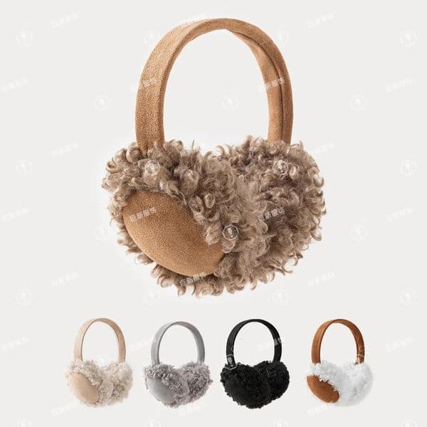 Warm Suede Earmuffs Solid Color Outdoor Cycling Anti Cold Wind Earmuffs Antifreeze Earmuffs Ear Muffs Girls Kids 4e011 250930