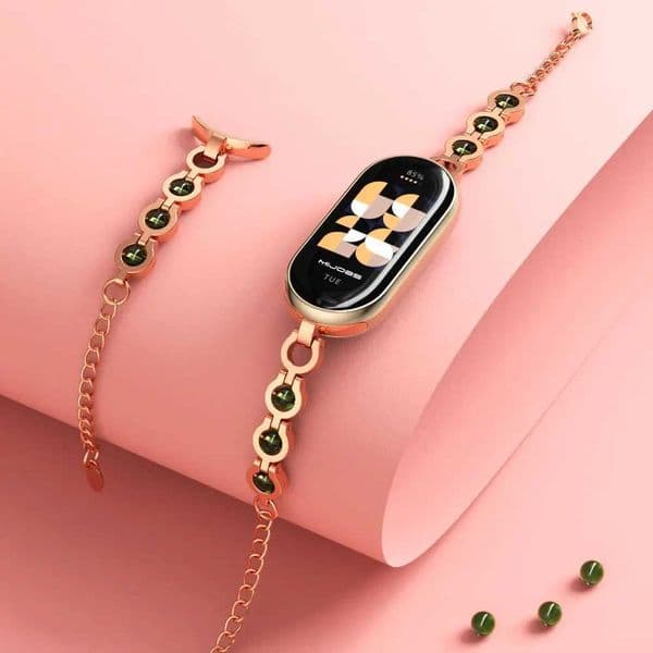 Bracelet For Mi Band 10 Strap for Mi band 9 8 7 6 5 4 3 WatchBand Girls Strap for Smart Band 8 NFC Ladies Wristband Z250924