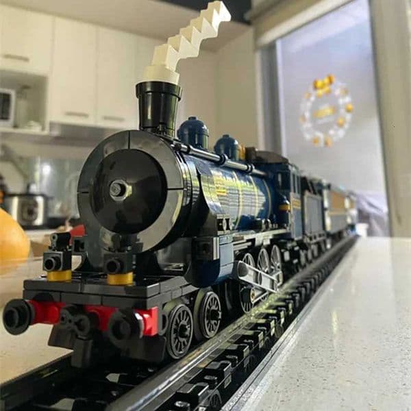 2026 New Luxury Travel Moc 21344 Compass Train Building Blocks Model Bricks Toy Childrens Christmas Gift In Stock L250930 Toys Q260617
