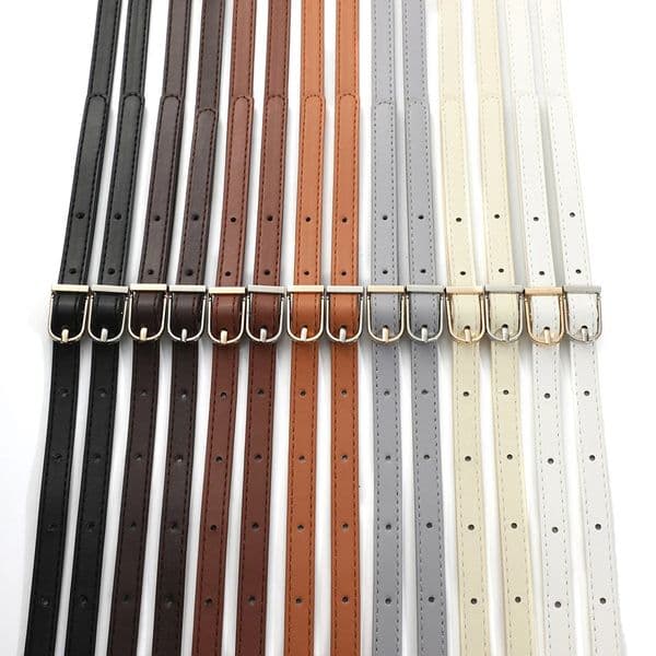 Multicolor 120cm Long PU Leather Bag Strap Replacement Shoulder Strap Handbags Strap For Bags High Quality Bag Accessories 250926BJ