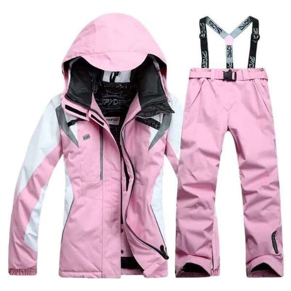 Women Snow Wear Women's Outdoor Ski Waterproof Veneer Double Board Super Warm Snowboaarding Suit