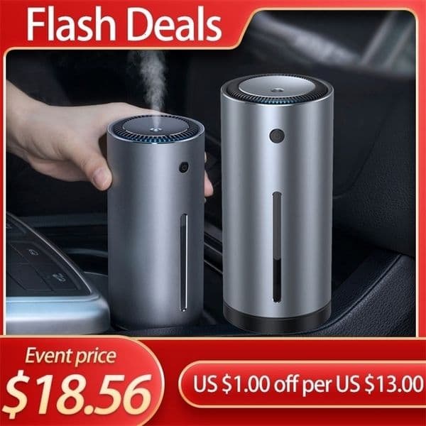 Baseus Car Humidifier Air Aroma Essential Oil Diffuser 300ml Aromatherapy Diffuser USB for Home Office Car Air Purifier Air Care 201009