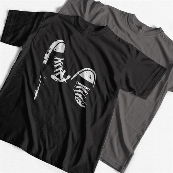 COOLMIND 100% cotton casual short sleeve skate shoes men T shirt cool summer t male t- tee s 220509wtt