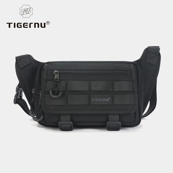 Tigernu Mens Crossbody bag Largecapacity Waist Bag Male Sling Bag Hunting Outdoor Chest Bag Hiking Messenger Bag 250922BJ