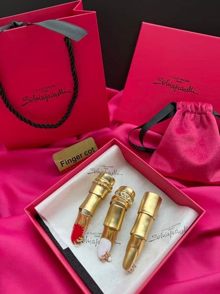 Schiaparelli jewelry gold finger cots, niche, personalized, fashionable, luxurious, trendy, daily wear, jewelry gifts