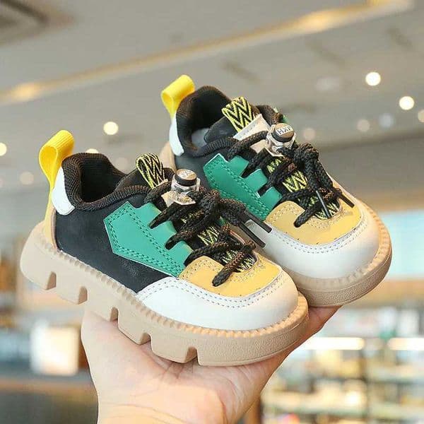 Kids Sports Spring Autumn 16 Years Children Casual Outdoor Sneakers Boys Girls Soft Sole Breathable Running Shoes 2130 S260326