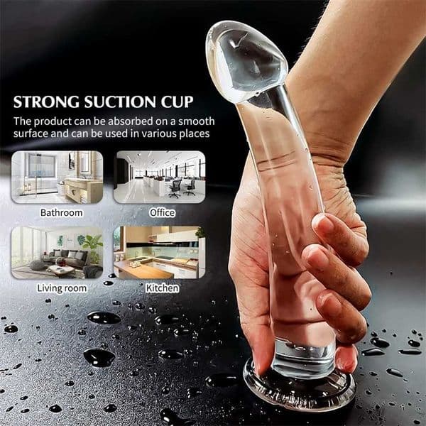 Transparent Butt Plug Soft Anal Plug with Strong Suction Cup Gspot Vaginal Massager Prostate Stimulator Erotic Adult Products
