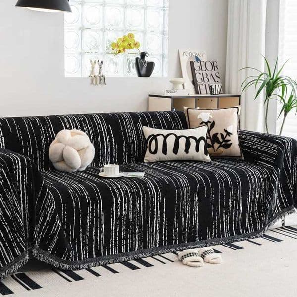 Blanket Luxury Soft Chenille Sofa Towel Antiscratch Furniture Protective Cover Universal 1234 Seater Couch Cover for Living Room Y251008