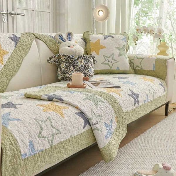 Blanket Simple Style Cotton Sofa Cover for Living Room Four Seasons Universal Sofa Towel NonSlip Sofa Cover Couch Cushion Slipcovers Y251008