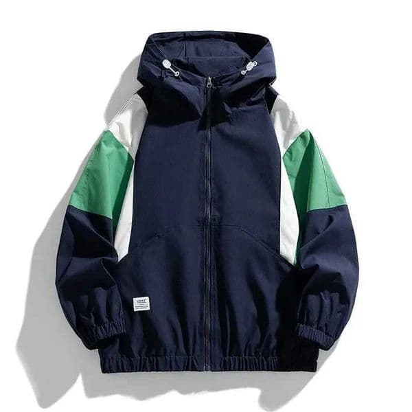 Mens Jacket Spring Autumn Workwear Windbreaker Loosefit Casual Trendy Youth Sports Clothing Korean Fashion Men Jackets Coat W251008