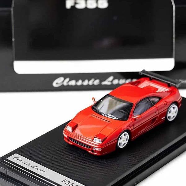 Classic Lover CL 164 F355 Challenge Open and close alloy car model decoration Z251008