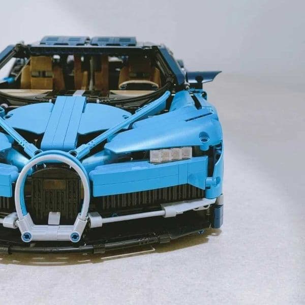 Plane 1335Pcs 1:14 Super Racing Car Hightech Buga 18 Model Building Blocks 42083 Bricks Kids Toy Children Adults Christmas Birthday slot car Gifts Car Track