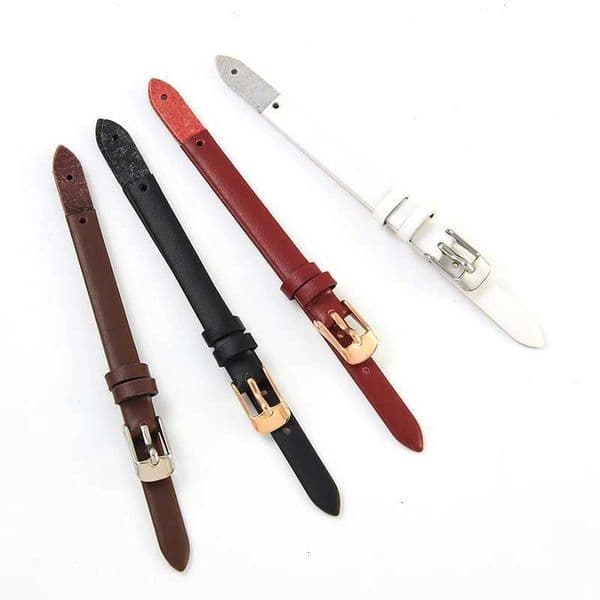 Fine Quality Genuine Cow Leather Watchbands for Fossil Es4119 Es4000 ES4340 ES3862 ES4340 Es3565 Series Waterproof Strap 8mmXJ251009