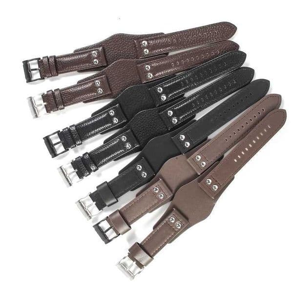 Breathable Skin Friendly Genuine Cowhide Leather Watchbands for Fossil Ch2564 Ch2565 Ch2891 Ch3051 Series Waterproof Strap 22mmXJ251009
