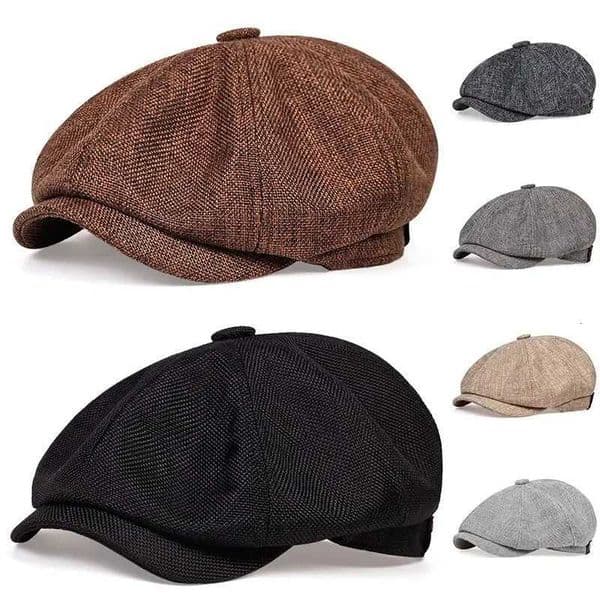 New Fashion Newsboy C Mens Twill Cotton Hat 8 Panel Hat Baker Cs Retro Gatsby Hats Casual Brand C Beret for painter hat W251008