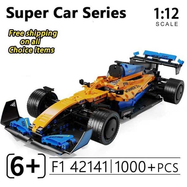 42141 F1 Supercar Model 1007PCS Building Blocks STEM Educational Toy Set Creative Technical Gift For Kid Adults Christmas Party Z251008