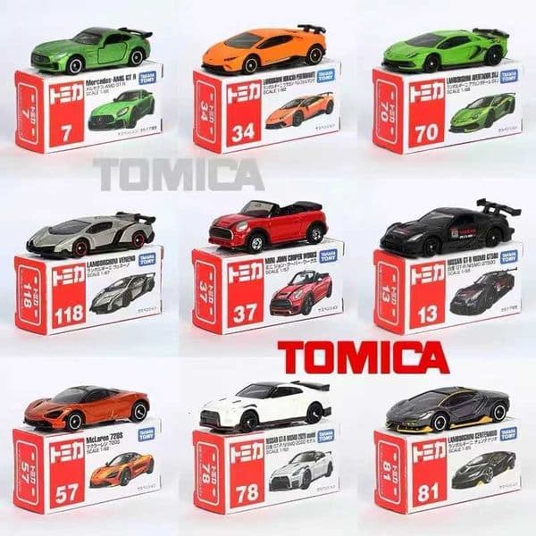 Takara Tomy Tomica Toy Cars Mini Diecast Alloy Model Car Metal Vehicles Various Styles Gifts for Children Hobby Collection Z251008