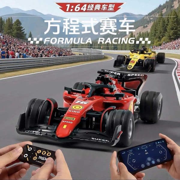 New Desktop Mini Remote Control Racing ChildrenS Soothing Toys Desktop Car Ornaments Simulated Racing Models Holiday Gifts Z251008