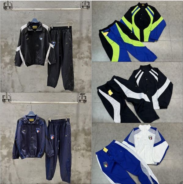 Hip Hop Clothing Black White Color Block Windbreaker Jacket Casual Jogger Pants Jazz Dance Wear Costume Clothes Men's Tracksuits