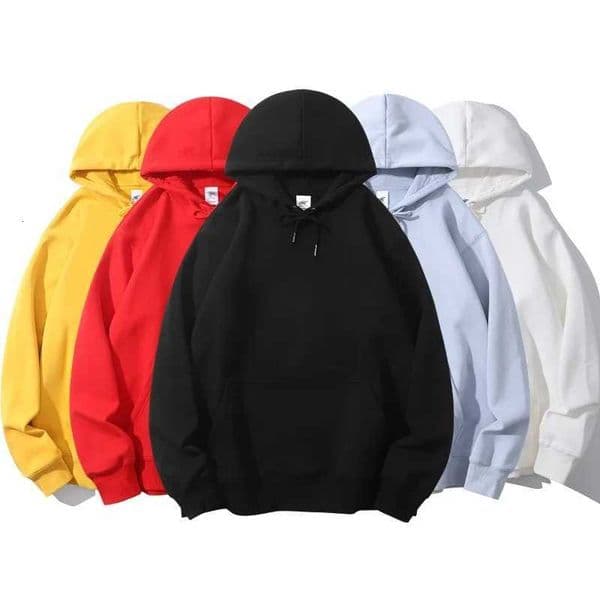 Soft and skin friendly hoodie mens solid color autumn and winter hot selling simple and comfortable sports shirtT251009