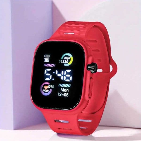 LED Display Digital Kids Watches Boys Girls Sport Luminous Electronic Wristwatch Childrens Students Clock Watches Gift Relojes X251009