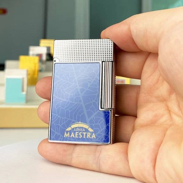 New commemorative edition butane lighter single and double flame flat tone natural paint r L2 series 19031 high-quality