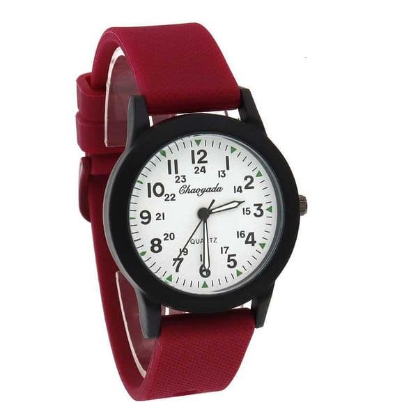 Fashion Children Hot Sales Watches Digital Simple Student Quartz Watch Sports Silicone Strap Kids Clock Wristwatches X251009