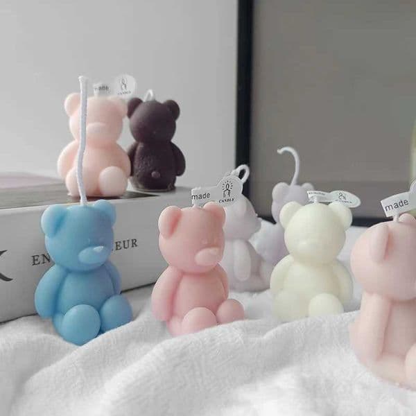 1PC Cute Animals Bear Scented candles New Year Home Decor Small Dogs Aromatic Candles Birthday Gifts House Souvenirs S25109 S260204Y260311