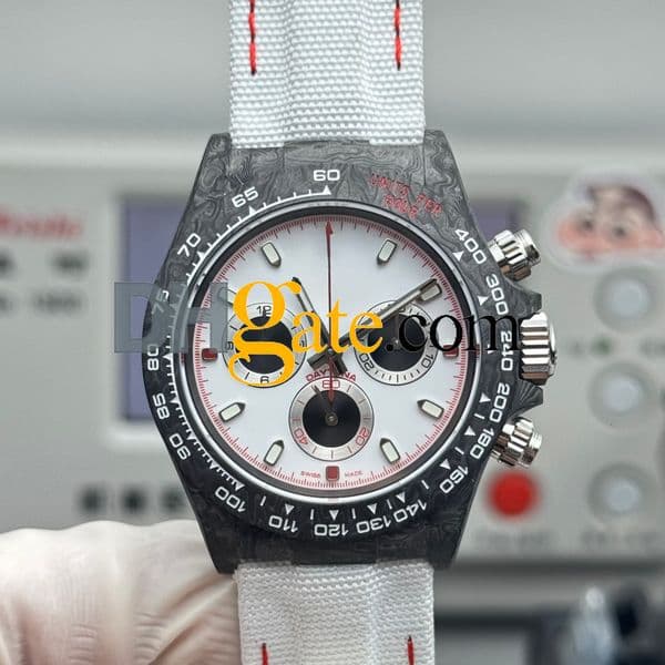Montres de luxe Luxury Watches Ceramic Male super clone Chronograph Watch TW 116500ln-0001 Watch Movement AAAAA Mens Cal.4130 40X12.4 Carbonfiber DIW 291K