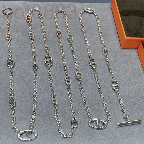 Pendant Necklaces Designer Jewelry Craft v Gold Mi 160cm Pig Nose Glossy Sweater Chain Ot Buckle Long Waist Bag Bcm0 Qu6p 4JZG