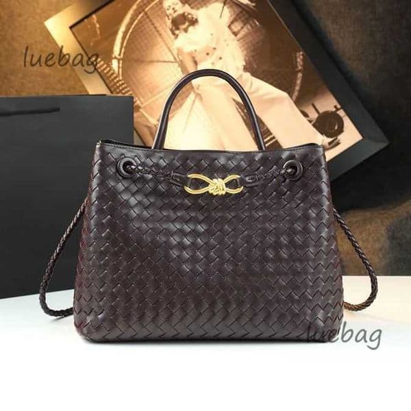Tote Bag Designer Bag Braided Metal Buckle Handbag Fashion PU Shoulder Bag Womens Shopping Bag Multiple Colors Available
