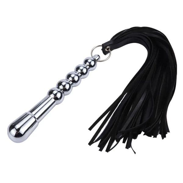 2026 New Metal Handle BDSM Flogger Whips - Leather Spanking Whip For Couples, Women Adult Bondage And Fetish Games, Slave Restraint Toy