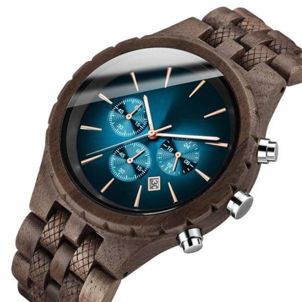 mens wood watches luxury mulunction wooden watch mens quartz retro watch men fashion sport wristwatch4162041283W