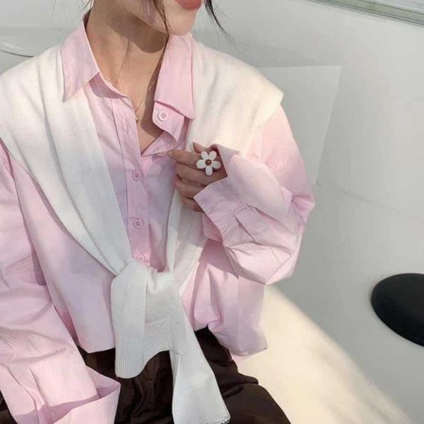 Korean Knitted Shl Summer Air Conditioning Fake Collar Neck Guard Knit Thin Knotted Ce Shoulder Scarf For Women W251010