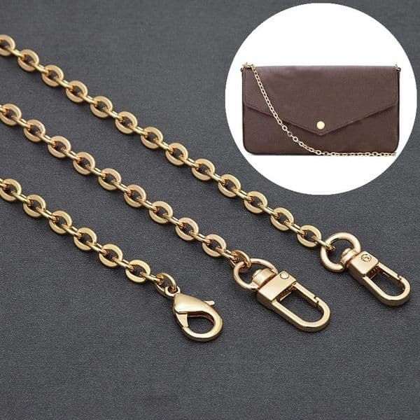 Metal Bag Chain Women Shoulder Crossboday Bag Strap Customized Handbag Handle Replacement Purse Chain Bag Chain Accessories 251009