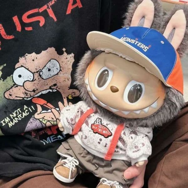 Hot The Monsters Big Labubu Vans Collaborative Limited Edition Vinly Plush Doll Inspired Shoes Fashion Collectibles Toy