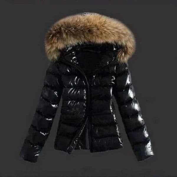 Autumn Jacket for Woman 2024 Fashion Coat Female Glossy Waterproof Winter Hooded Plus Size Down Parkas Snow Wear 250929