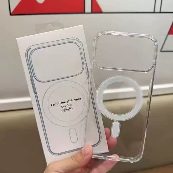 New acrylic compatible iPhone Pro Max transparent magnetic phone case for Apple Pro