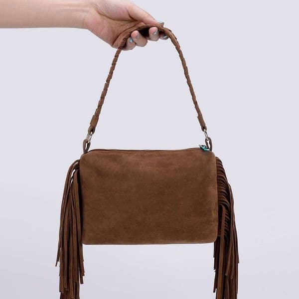 2025 Autumn Winter New High-Quality Women's Bag Fashion Elegant Tassel Handbag Trend