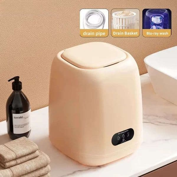 Small For Underwear Children's Clothes Mini Washer Fully Automatic Portable Washing Hine With Spin Dryer 220V